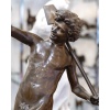 Sculpture – Une Trouvaille à Pompéi , Hippolyte Alexandre Moulin (1832-1884) – Bronze 15