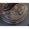 Sculpture – Une Trouvaille à Pompéi , Hippolyte Alexandre Moulin (1832-1884) – Bronze 22
