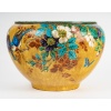 Théodore Deck (1823-1891) Important cache-pot Japonisant en faïence émaillée, circa 1875 11