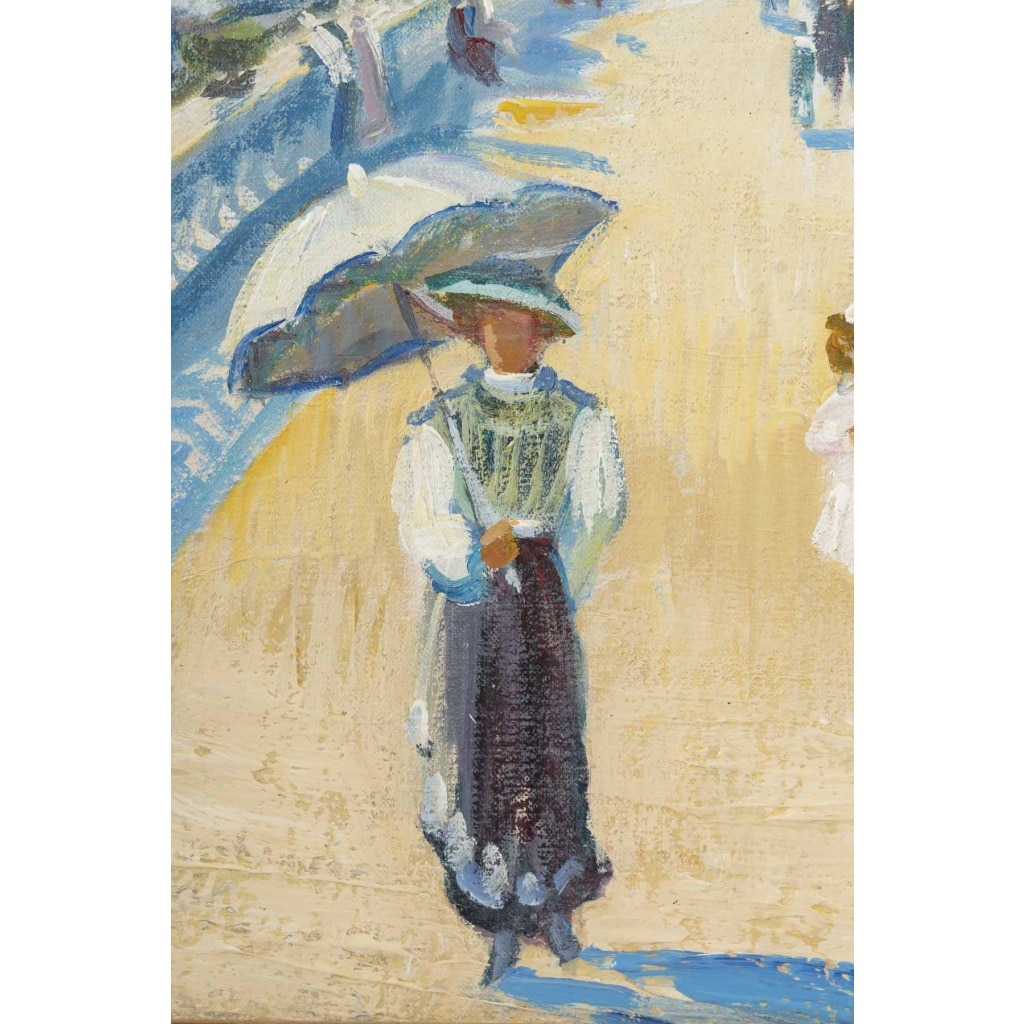 Martin LINDENAU 1948, Bord de mer à Monaco 6