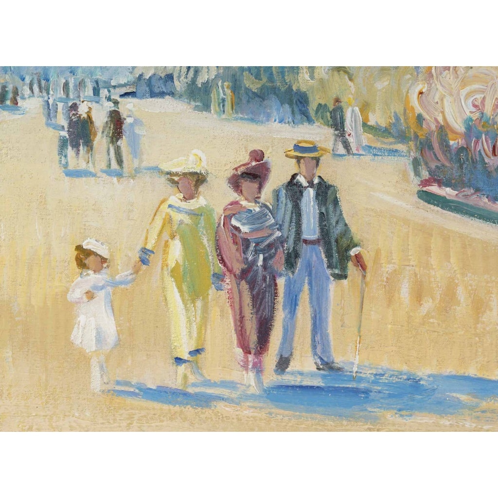 Martin LINDENAU 1948, Bord de mer à Monaco 7