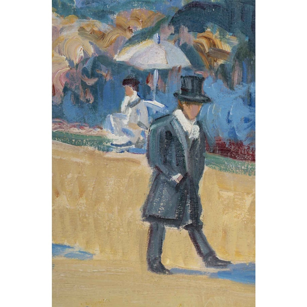 Martin LINDENAU 1948, Bord de mer à Monaco 9