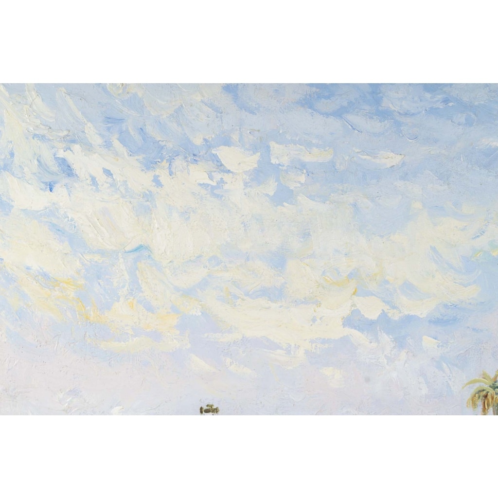Martin LINDENAU 1948, Bord de mer à Monaco 12