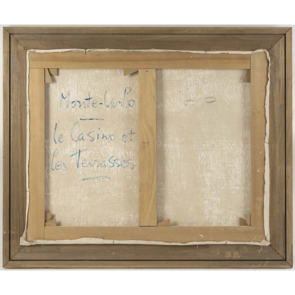 Martin LINDENAU 1948, Bord de mer à Monaco 13