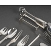JEAN TETARD – MENAGERE EN ARGENT MASSIF199 PIECES – Epoque 1930 23