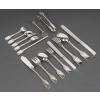 JEAN TETARD – MENAGERE EN ARGENT MASSIF199 PIECES – Epoque 1930 18