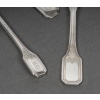 JEAN TETARD – MENAGERE EN ARGENT MASSIF199 PIECES – Epoque 1930 33