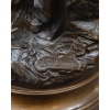 Sculpture – Le Retour Des Hirondelles , Auguste Moreau (1834-1917) – Bronze 22