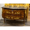 Gilles Joubert et Roger Vandercruse dit Lacroix – Commode sauteuse en marqueterie et bronze au C couronné, vers 1755 30