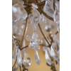 Paire de Lustes Néoclassique en bronze doré et cristal. Circa 1900 13