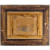 Serge Belloni (1925-2005) Venise Riva degli Schiavoni Huile sur Bois Vers 1970 15