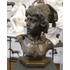 Sculpture – Le Chanteur Florentin , Alphonse Van Beurden (1854 -1938) – Bronze 11
