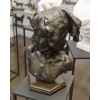 Sculpture – Le Chanteur Florentin , Alphonse Van Beurden (1854 -1938) – Bronze 14