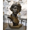 Sculpture – Le Chanteur Florentin , Alphonse Van Beurden (1854 -1938) – Bronze 13
