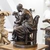 Sculpture – L’ Éducation Maternelle , Eugène Delaplanche (1836-1891) – Bronze 15