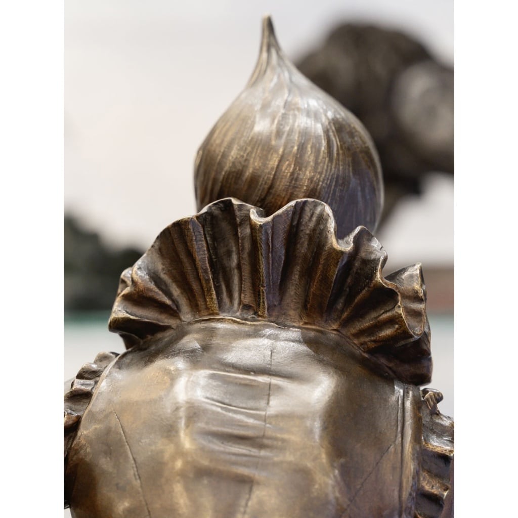Sculpture – La Dresseuse De Chien , Vincent Désiré Faure De Broussé (1843-1908) – Bronze 7