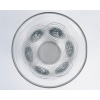 Vase « Dryades » verre blanc patiné bleu de René LALIQUE 11