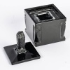Encrier « Hibou » verre noir patiné blanc de René LALIQUE 16