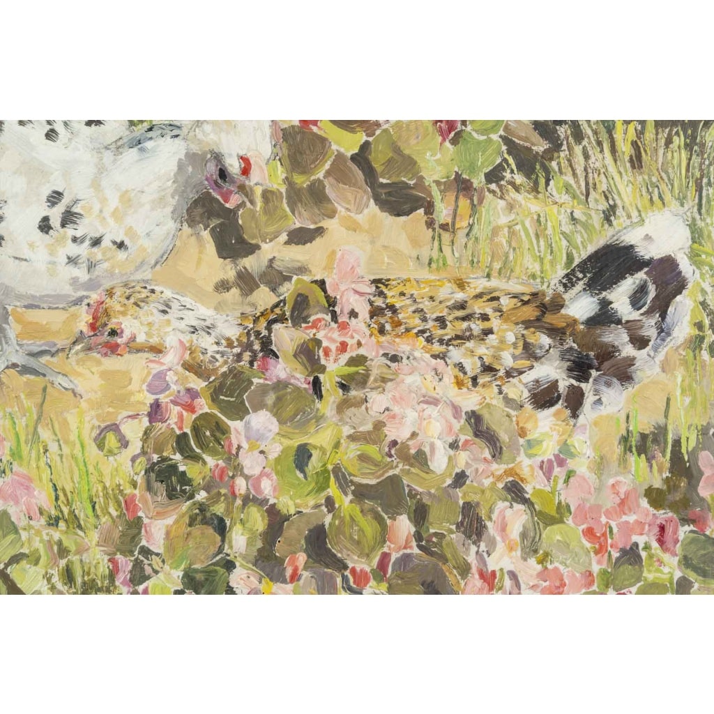 Hélène RIVIERE 1896-1977 Les Poules 8