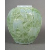 1919 – René Lalique : Vase « Perruches » Opalescent 12