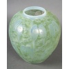 1919 – René Lalique : Vase « Perruches » Opalescent 15