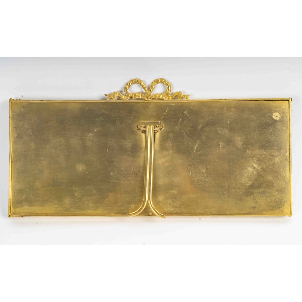 Un cadre photos double, de style louis XVI, fin XIXème siècle 11
