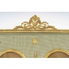 Un cadre photos double, de style louis XVI, fin XIXème siècle 19