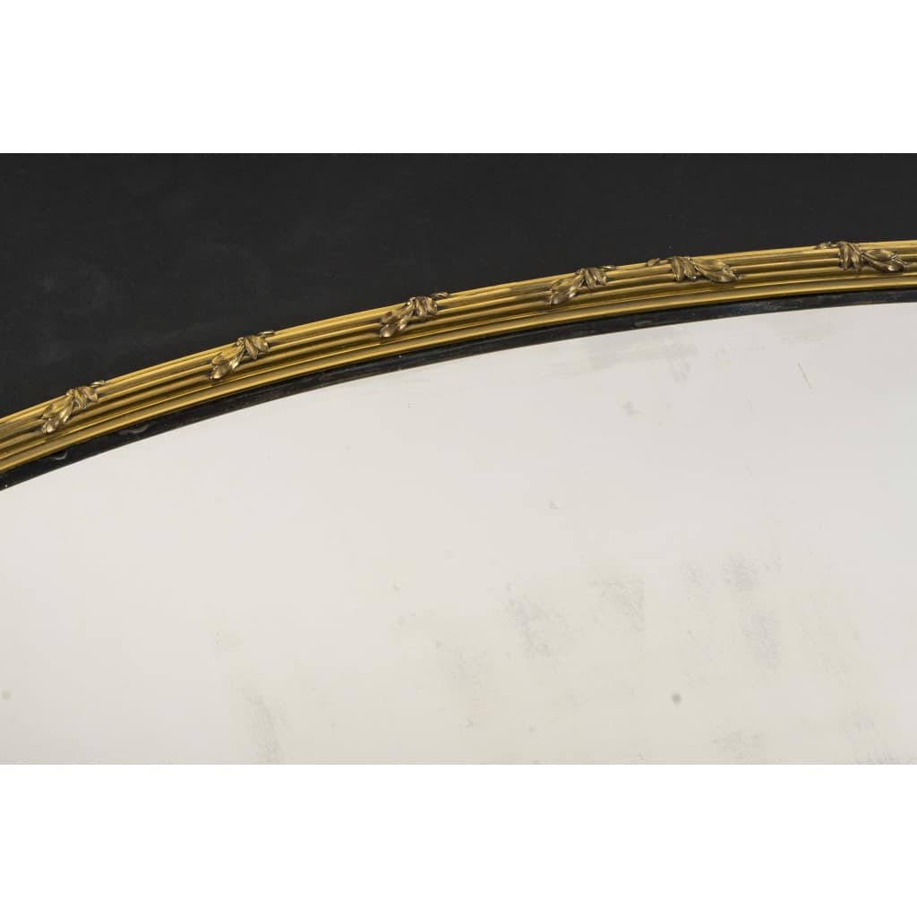 BOIN TABURET – SURTOUT de TABLE EN BRONZE DORE OVALE EPOQUE NAPOLEON III 6