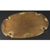 BOIN TABURET – SURTOUT de TABLE EN BRONZE DORE OVALE EPOQUE NAPOLEON III 29
