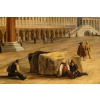 Vue de la Piazetta de Venise, huile sur toile, école italienne, vers 1820-1850 18