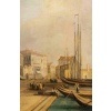 Vue de la Piazetta de Venise, huile sur toile, école italienne, vers 1820-1850 21