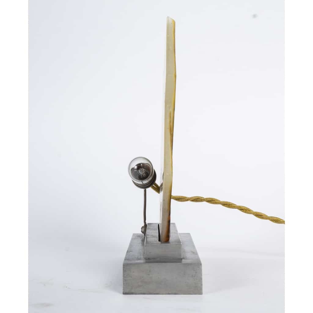 Veilleuse « Tigres » pâte de verre de Gabriel ARGY-ROUSSEAU 5