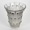 Vase « Bellis » verre blanc patiné gris bleu de René LALIQUE 8