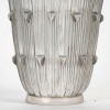 Vase « Bellis » verre blanc patiné gris bleu de René LALIQUE 10