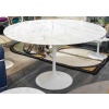 Eero SAARINEN (1910-1961) édité par KNOLL, Table « TULIP » 120 cm 9