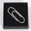 Pince à Billets en Argent Massif – Design Moderne en Forme de Trombone 12
