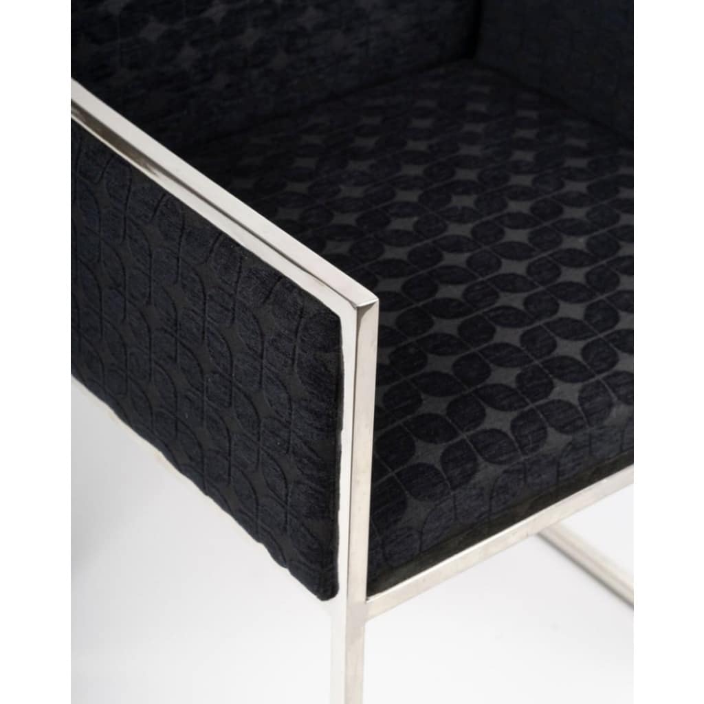 1980 Ensemble de 4 fauteuils de la Maison Jansen 4