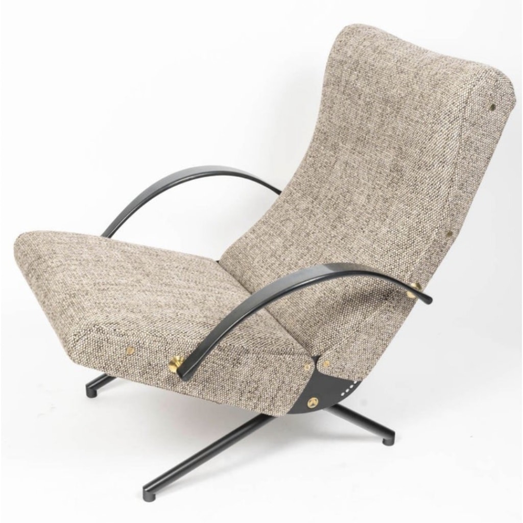 1950 Chaise longue modèle P40 par Osvaldo Borsani pour Tecno 3