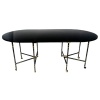 Table ovale à rallonge, modèle Royale, pièce emblématique de la Maison Jansen France, 1960 11