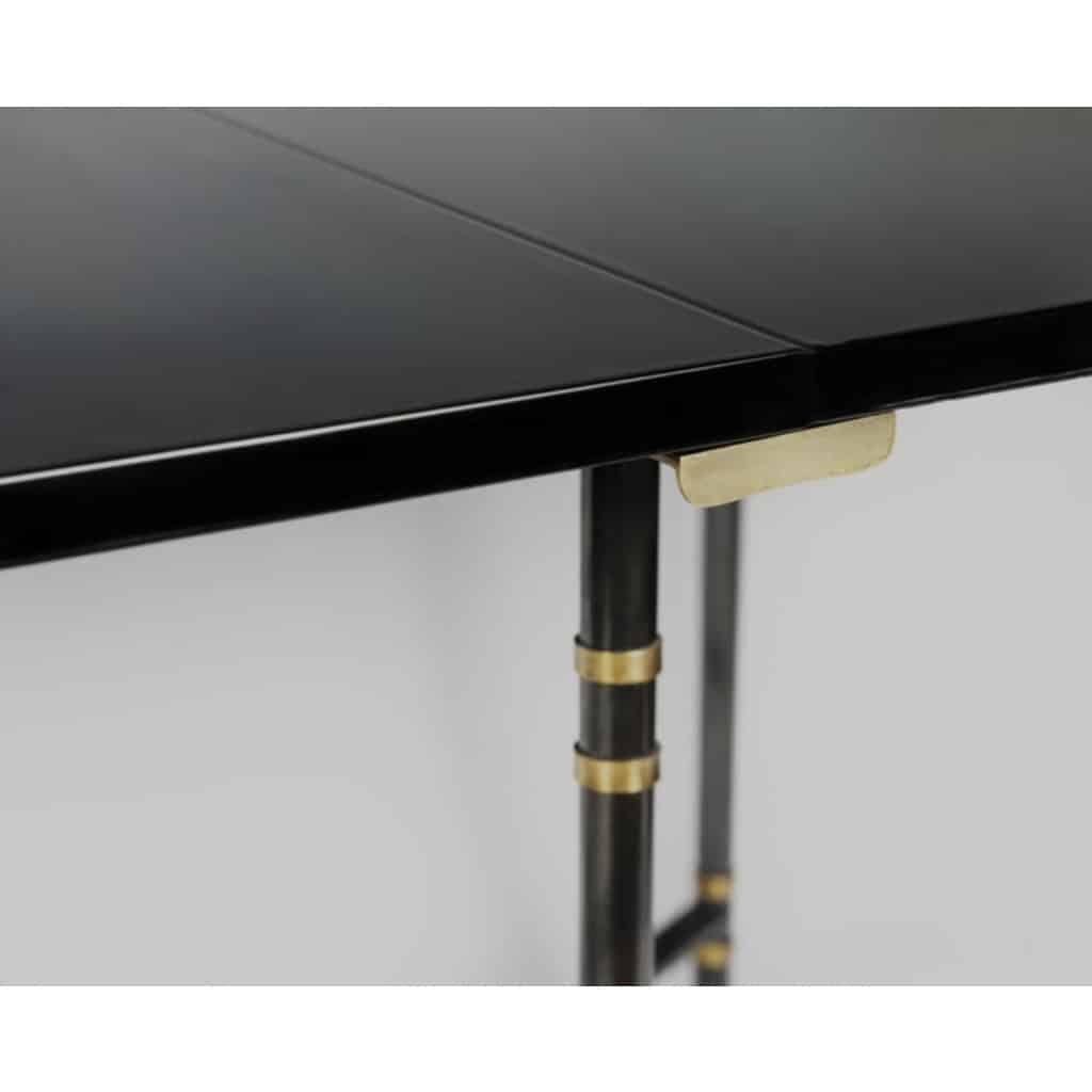 Table ovale à rallonge, modèle Royale, pièce emblématique de la Maison Jansen France, 1960 10
