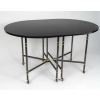 Table ovale à rallonge, modèle Royale, pièce emblématique de la Maison Jansen France, 1960 15