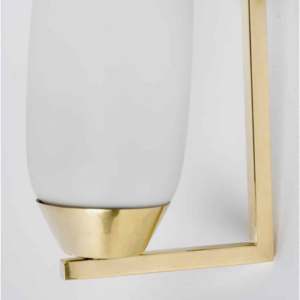 1950 Paire d’appliques Maison Arlus 7