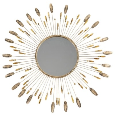 1960 Miroir soleil Chaty, Vallauris