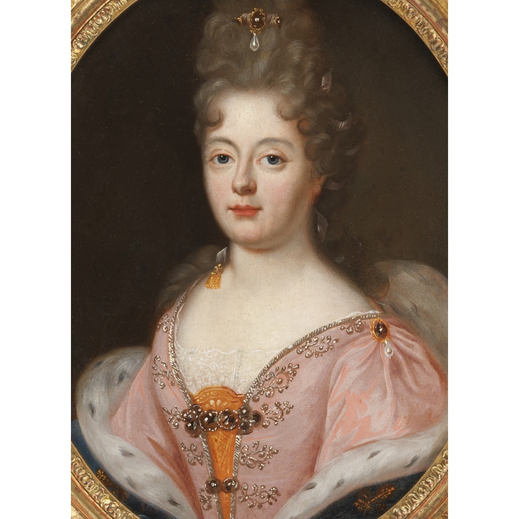 Portrait de princesse – école française du XVIIe siècle 3