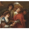 La Diseuse de bonne aventure – Attribué à Simon de Vos vers 1640 12