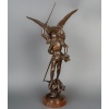 Sculpture – Saint-Michel Terrassant Le Dragon , Emmanuel Frémiet (1824-1910) – Bronze 15