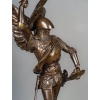 Sculpture – Saint-Michel Terrassant Le Dragon , Emmanuel Frémiet (1824-1910) – Bronze 21