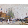 GALIEN LALOUE Peinture Française 20è Paris Pavillon Français Exposition Universelle 1900 Certificat d’authenticité 19