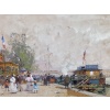 GALIEN LALOUE Peinture Française 20è Paris Pavillon Français Exposition Universelle 1900 Certificat d’authenticité 26