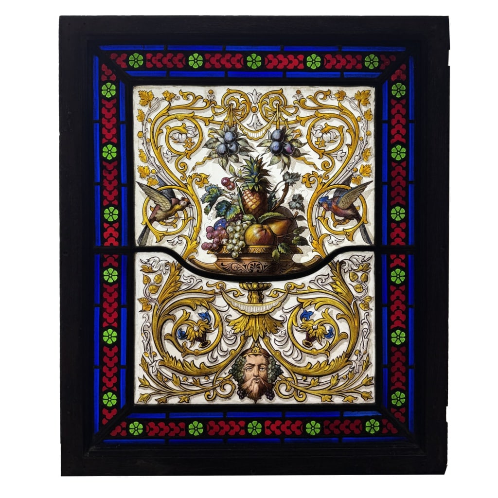 Vitrail “Bacchus” (H92cm L77cm) 2